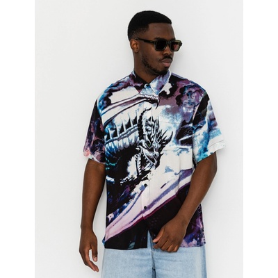 Deathwish Inferno Button Up (black aop)