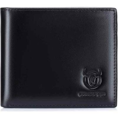 Bullcaptain elegantní kožená peněženka Sirice Černá BULLCAPTAIN QB05s2