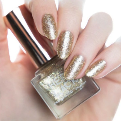 Herzlack Přírodní lak na nehty 15 Free 033 Golden Gatsby 11 ml