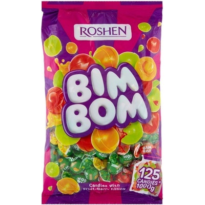 Roshen Bim Bom cukríky ovocné 1 kg