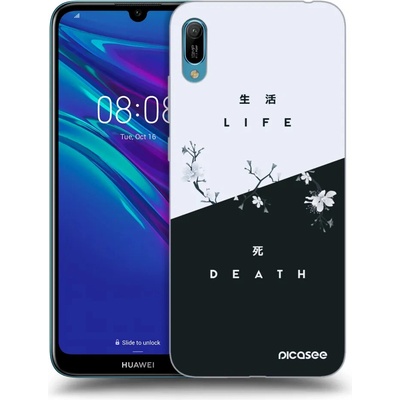 Picasee silikonový průhledný obal pro Huawei Y6 2019 - Živý - Mrtvý