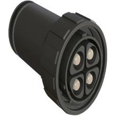 Bulgin PXP9050/04/P/1 guľatý konektor DIN, 1 ks