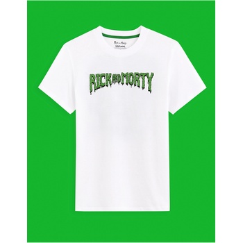 Celio Тениска Rick and Morty Celio | Byal | МЪЖЕ | S