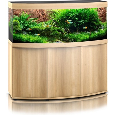 Juwel Vision 450 LED akvarijný set svetlé drevo dub 151 x 61 x 64 cm 450 l