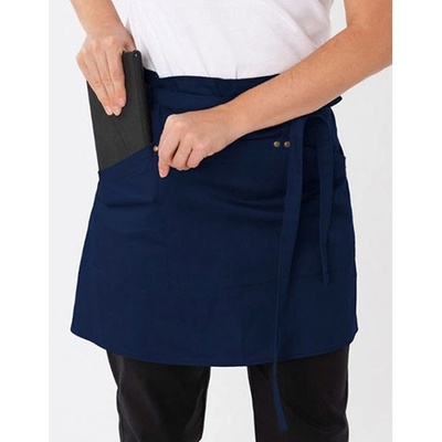 Le Chef Gastro zástěra do pasu DE115 Navy 91 x 45 cm