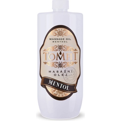 Tomfit masážny olej Mentol 1000 ml