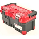 Kufry a organizéry na nářadí PROSPERPLAST TITAN PLUS Plastový kufr na nářadí červený 496 x 258 x 240 mm NTP20A