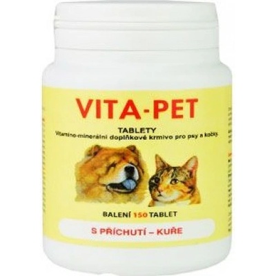 Nutri-Biomed Vita Pet vanilka 150 tbl