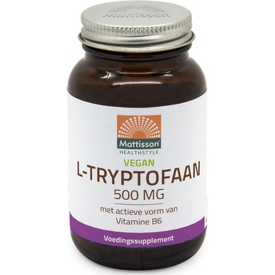 Mattisson Healthstyle L-Tryptophan, 500 mg, 60 капсули, Mattisson Healthstyle
