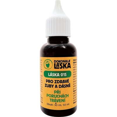 Dokonalá láska LÁSKA 01S Pro zdravé zuby a dásně při poruchách trávení 50 ml