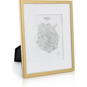 Casa Chic Berwick, рамка за картини, правоъгълна, снимки 24, 8 x 19, 3 cm, паспарту, стъкло (EL-10X8-GLD) (EL-10X8-GLD) - electronic-star