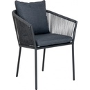House Nordic Zahradní židle SALERNO tmavě šedá