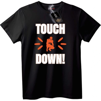 NOONEBRAND Тениска Touchdown Футбол - L, White