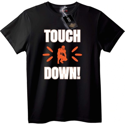 NOONEBRAND Тениска Touchdown Футбол - L, White