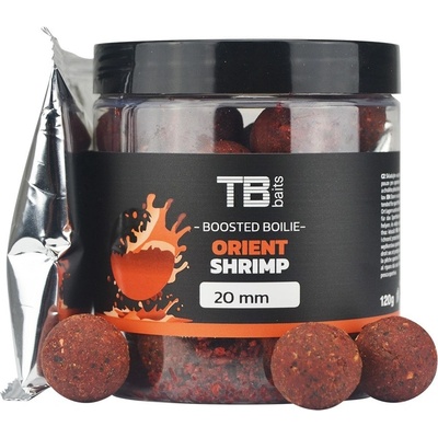 TB BAITS Boosterované Boilie Orient Shrimp 120 g - 16 mm