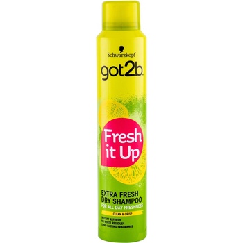 Schwarzkopf Got2b Fresh it Up suchý šampón Extra Fresh 200 ml