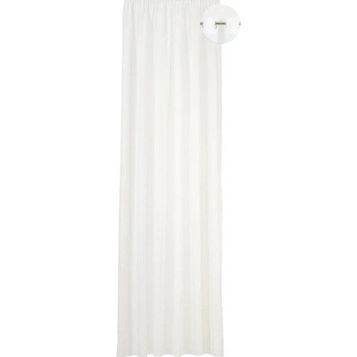 Záves Voile ťažko vznietiteľný uni béžový 400x245 cm