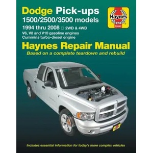 Dodge Pick-Ups 1500, 2500 & 3500 Models, 1994 Thru 2008 Haynes Repair Manual | Editors of Haynes Manuals (2019)