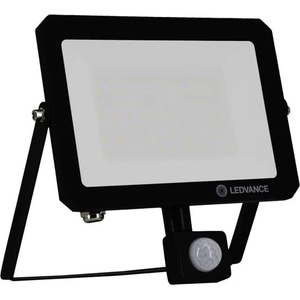 OSRAM LED прожектор Ledvance Effect 840 Black, 50W, 4500 lm, 4000K, IP65, за стена, със сензор