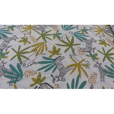 Bavlnená látka JUNGLE šírka 150 cm