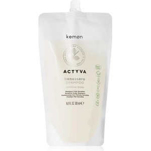Kemon Actyva Benessere нежен почистващ шампоан За коса 500ml
