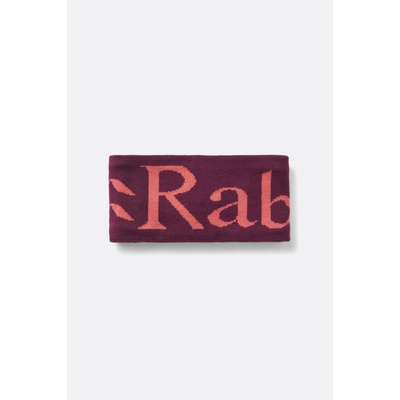 Rab Knitted Logo headband Mulberry Hibiscus – Zbozi.Blesk.cz