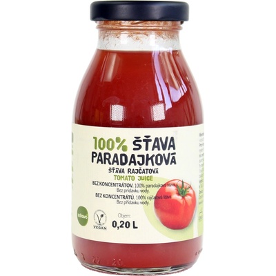 Zdravo 100% rajčatová šťáva 200 ml