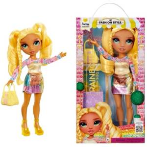 MGA Entertainment Rainbow High Fashion Style кукла - Съни (547570-EUC)