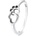 Silenti Jewelry Сребърен пръстен "Вярност" - 7 - 54.5мм (17.2мм диам. )
