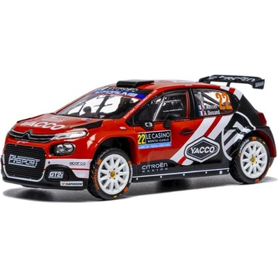 Ixo Citroën C3 Rally2 22 Rossel/Dunand Rally Monte Carlo 2025 Models 1:43