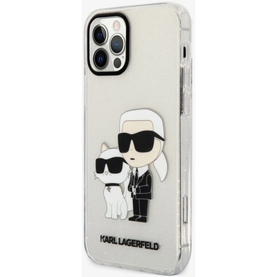 KARL LAGERFELD IML Блестящ Karl and Choupette NFT Заден Калъф за iPhone 12/12 Pro Прозрачен Karl Lagerfeld | Lilav | ЖЕНИ | UNI