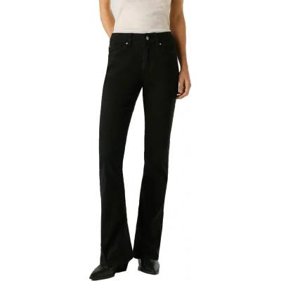 Панталони Pepe jeans Mid Rise Flare New Pimlico pants - Black (Black)