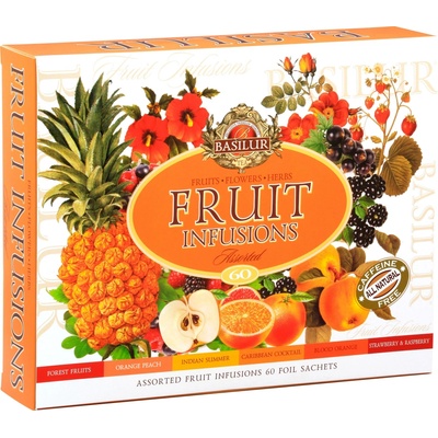 Basilur Fruit Infusions Assorted 60 sáčků