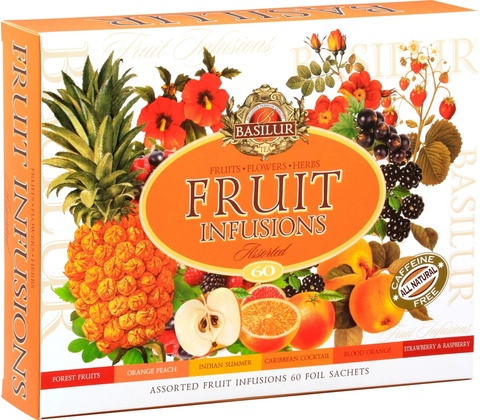 Basilur Fruit Infusions Assorted 60 sáčků