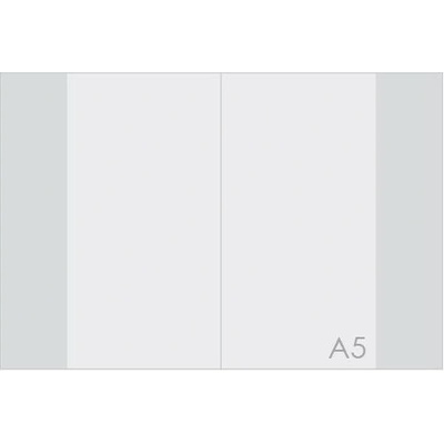 Obal na zošit A5 PVC transparentný