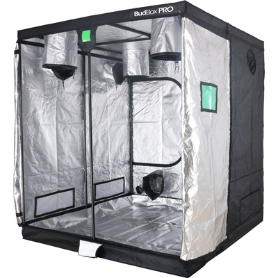 BudBox PRO Titan I-HL 200x200x220cm stříbrný