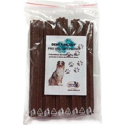 DENTALNÍ TYČKY 18 cm hvězdička – JEHNĚ 5 ks sáček