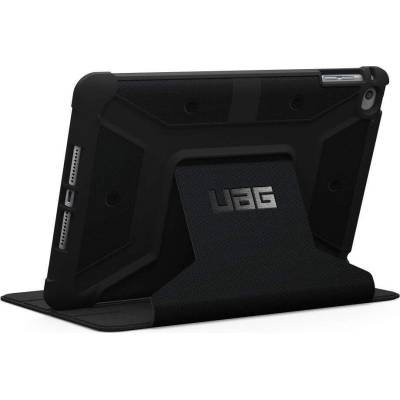 Urban Armor Gear Gear Folio Case - удароустойчив хибриден кейс за iPad mini 4 (черен)
