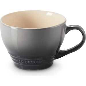 Le Creuset Чаша за капучино 400 мл, FLINT, керамика с глазура, Le Creuset (LECR70304404440002)