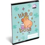 ICO Lollipop Capybara: Тетрадка с редове - A5, 3. клас (7500169000)