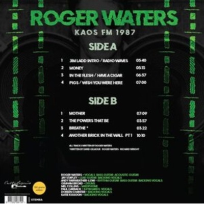ROGER WATERS - Kaos Fm 1987 LP