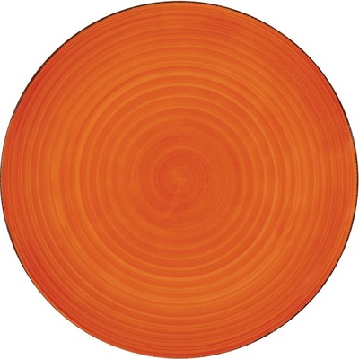 Lamart LT9087 keramický dezertní talíř Happy 19 cm oranžová