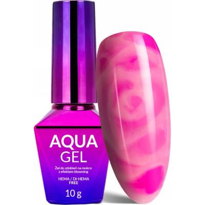 Molly Nails bezbarvý gel na zdobení nehtů 10 ml
