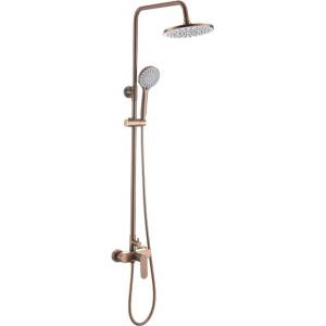 Inter Ceramic ТР. ОКАЧВАНЕ СЪС СТАЦ. И ПОДВ. ДУШ ВЕРОНА 6237 (6237br.rosegold)