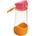 b.box Спортна бутилка със силиконов накрайник b. box - 450 ml, Strawberry Shake (BB000606)
