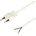 ANCO 321393 H03VV-H2-F 2x0, 75mm2 1, 9m бял проводник с евро щепсел (321393)