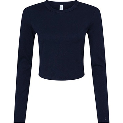 Bella Dámsky crop top BL1501 Solid Navy Blend