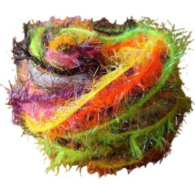 FlyBox UV Crystal Hackle 12 mm, černá
