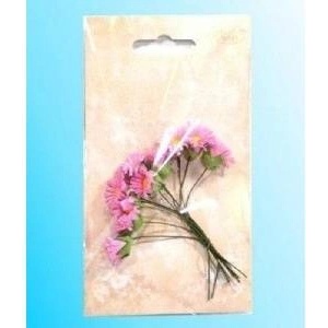 Galeria Hobby Paper flowers rose margerites 10pcs