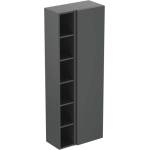 Ideal Standard Finesse - Висок шкаф 60x30x160 см, 1 врата, панти отдясно, матов антрацит E3442Y2 (E3442Y2)